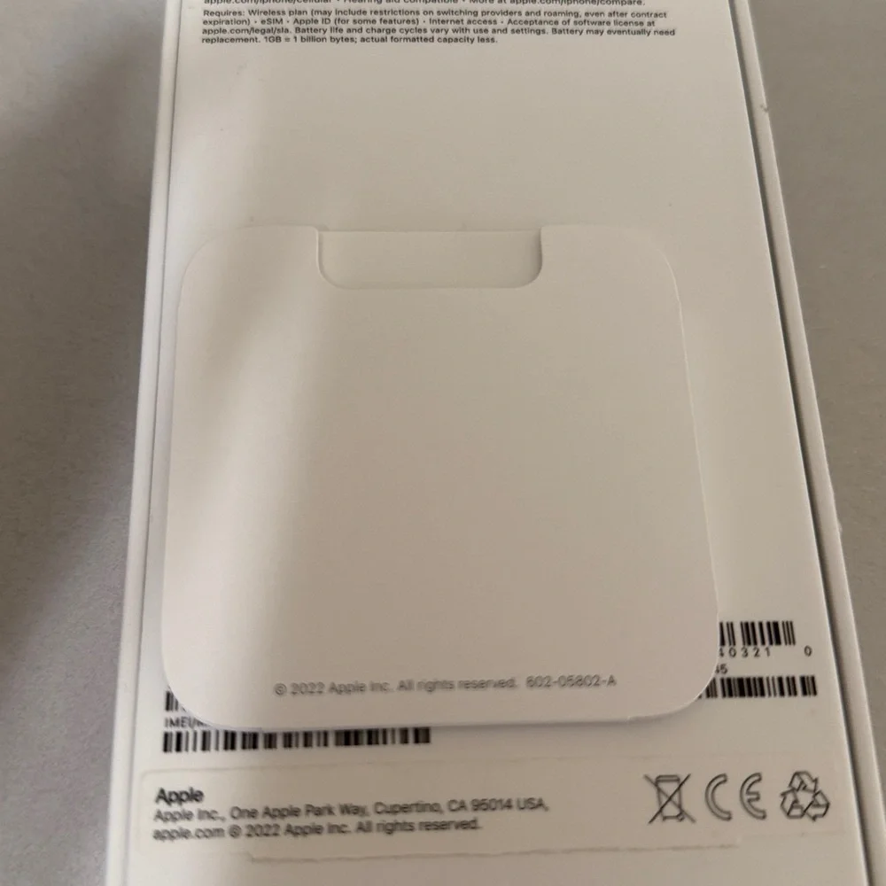 Apple IPhone 14 Pro Box Only